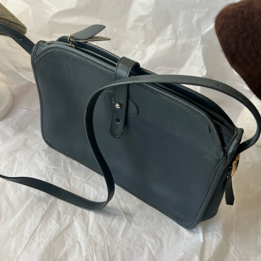 RARE VINTAGE DIANE VON FURSTENBERG  LEATHER BAG - Picture 2 of 16